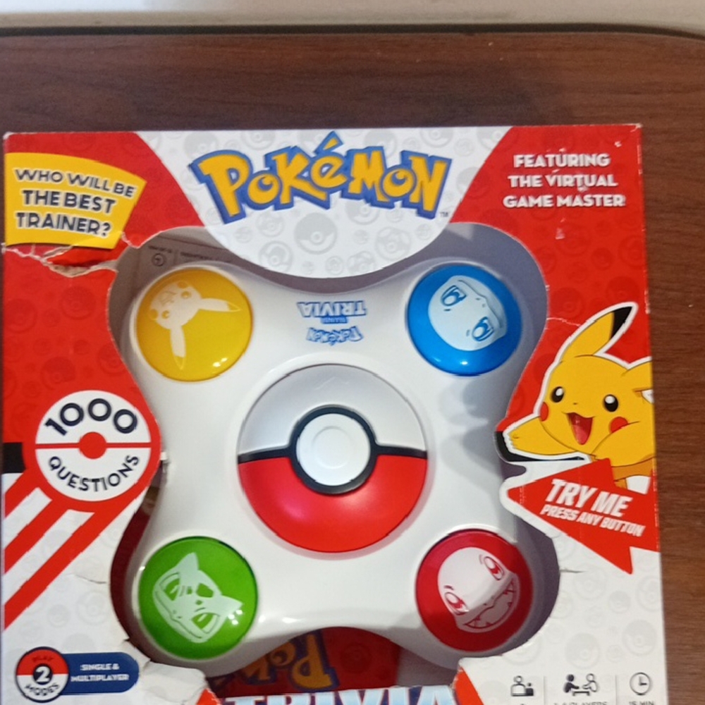 Interactive Quiz Toy - Red, Blue, Green, White